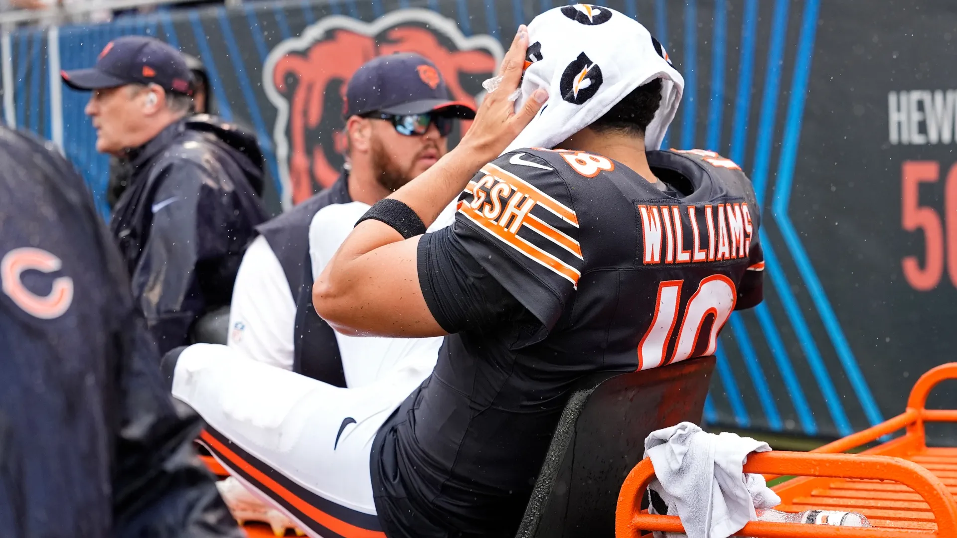 Caleb Williams injured