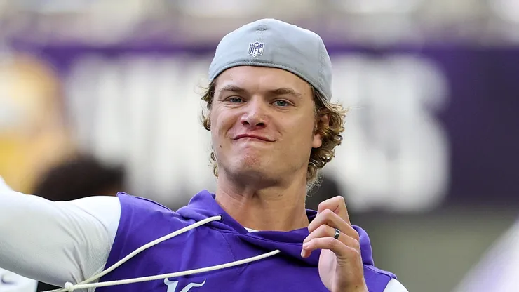 JJ McCarthy, the new New York Giants quarterback.