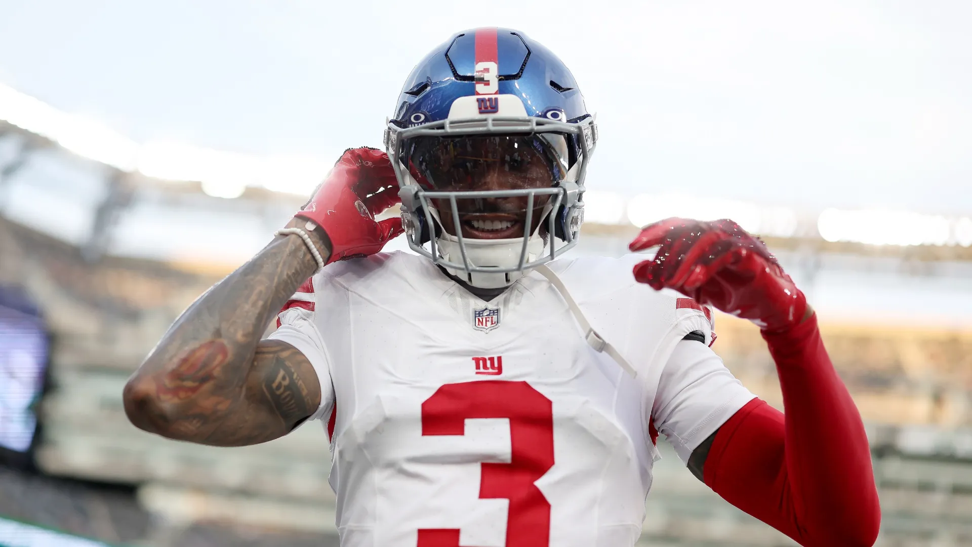 Odell Beckham Jr. in preseason with the Giants.