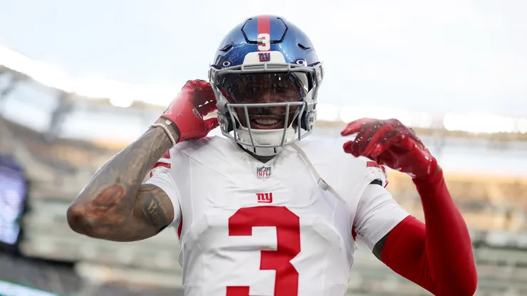 Odell Beckham Jr. in preseason with the Giants.