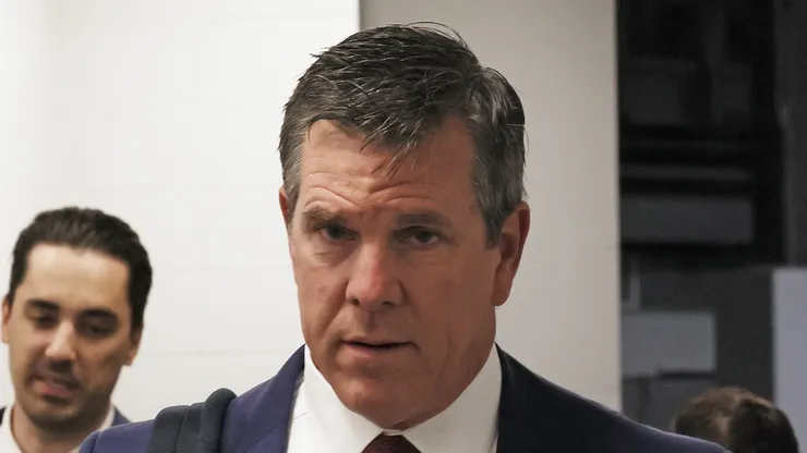 Head coach Mike Sullivan of the New York Rangers.