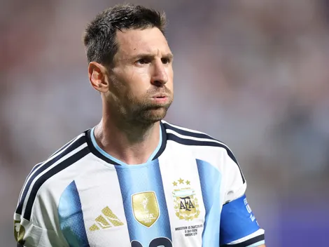 Why isn't Lionel Messi playing today for Argentina vs Bolivia?