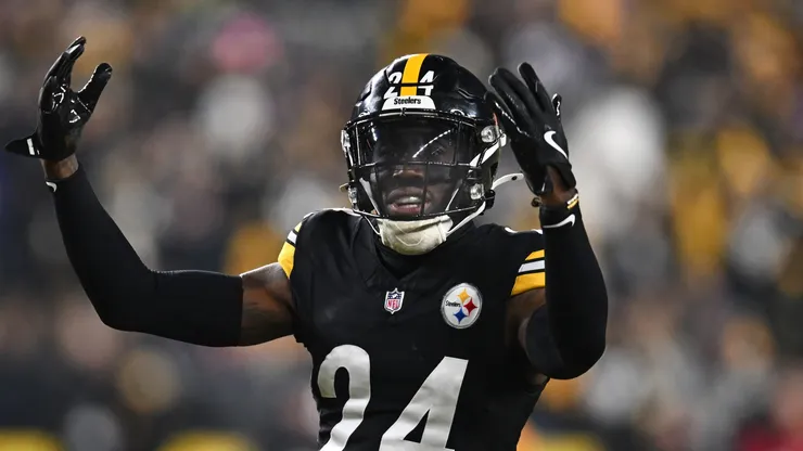 Joey Porter Jr. cornerback of the Pittsburgh Steelers
