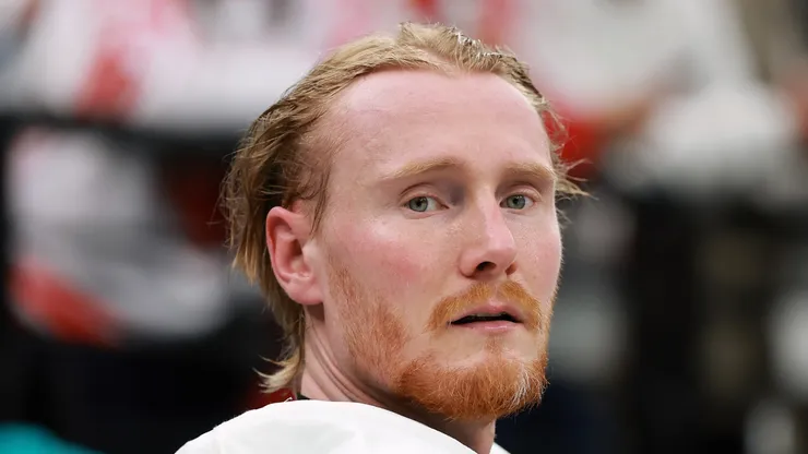 Joonas Korpisalo #70 of Team Finland.