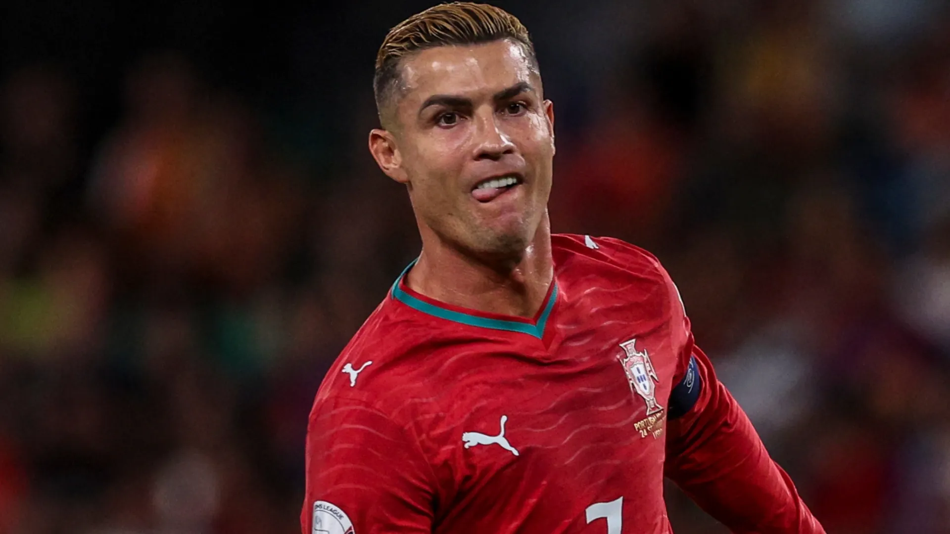 Cristiano Ronaldo of Portugal.