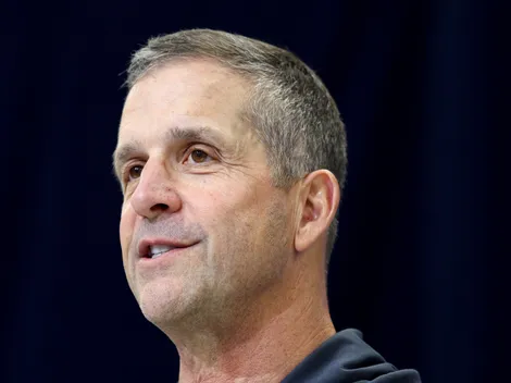 John Harbaugh talks about Jaxson Dart's recovery
