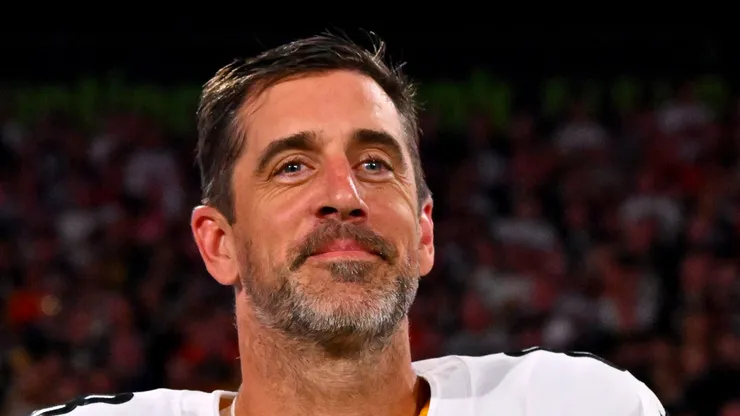 Aaron Rodgers quarterback of the Pittsburgh Steelers