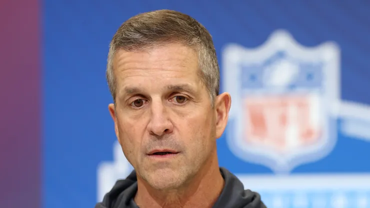 John Harbaugh head coach of the New York Giants
