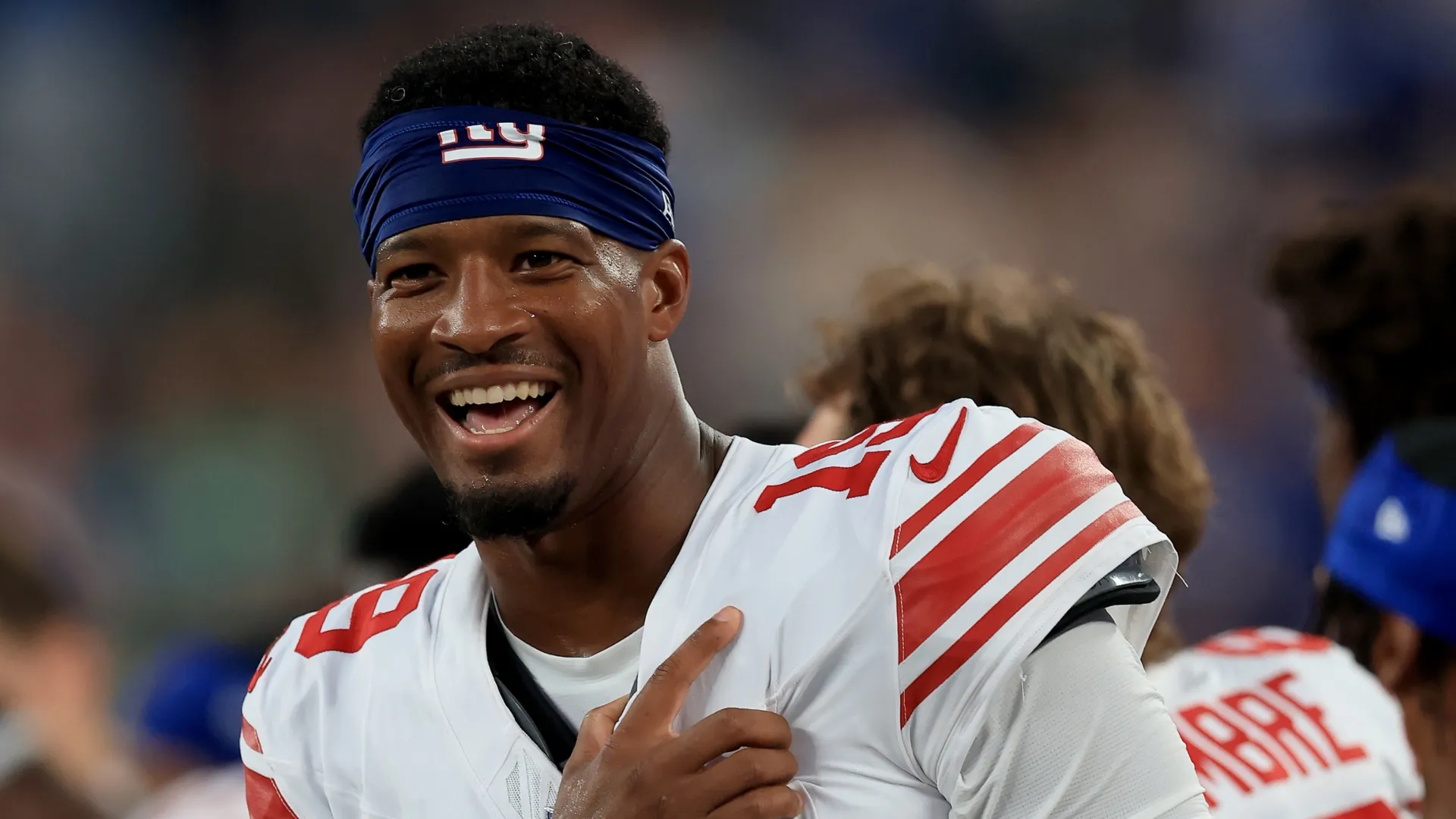 Jameis Winston #19 of the New York Giants