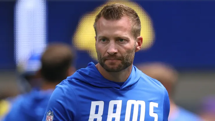 Head coach Sean McVay of the Los Angeles Rams.