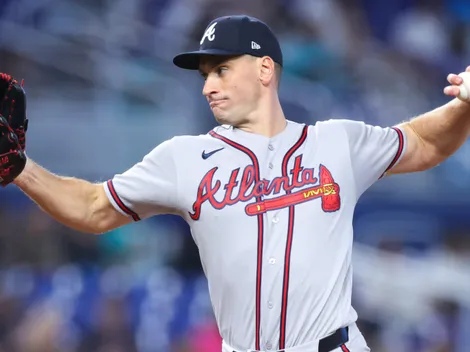 Who is pitching for the Atlanta Braves today against Dodgers?