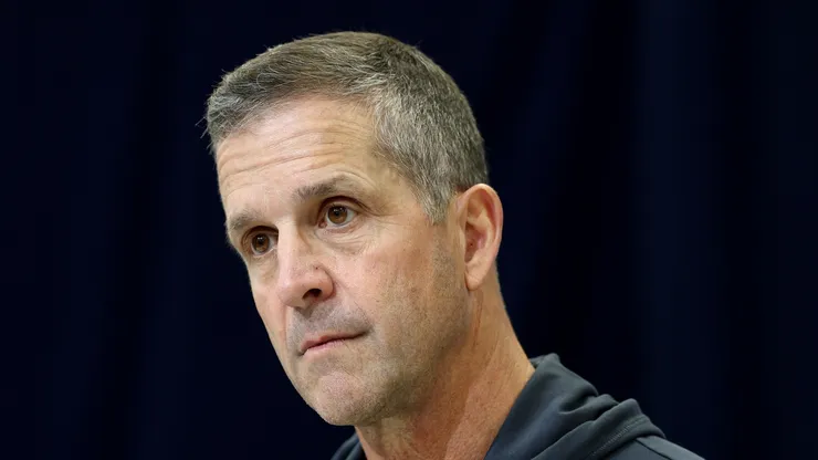 John Harbaugh head coach of the New York Giants