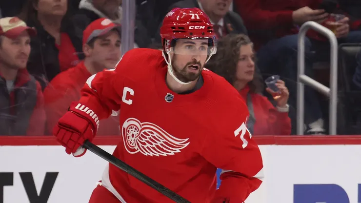 Dylan Larkin #71 of the Detroit Red Wings.
