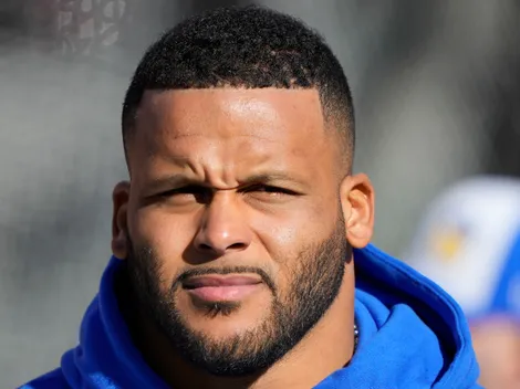 Why is Aaron Donald not playing for Rams vs Eagles today?