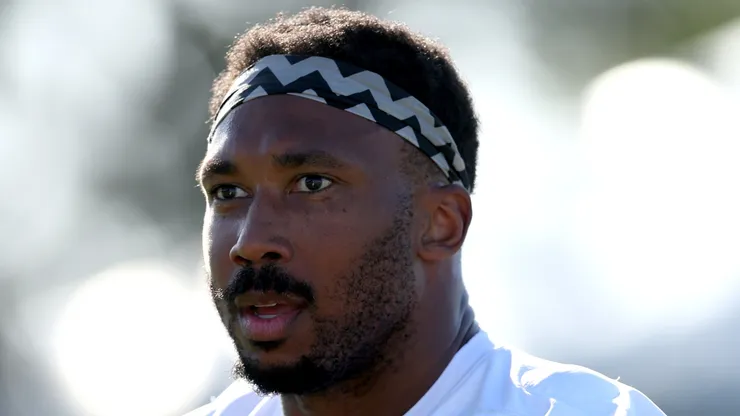 Myles Garrett of the Los Angeles Rams