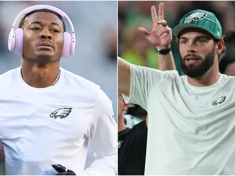 Why aren't DeVonta Smith, Dallas Goedert playing today for Eagles vs Rams?
