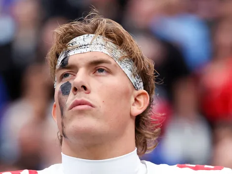 Why isn't Jaxson Dart playing in Giants vs Cardinals?