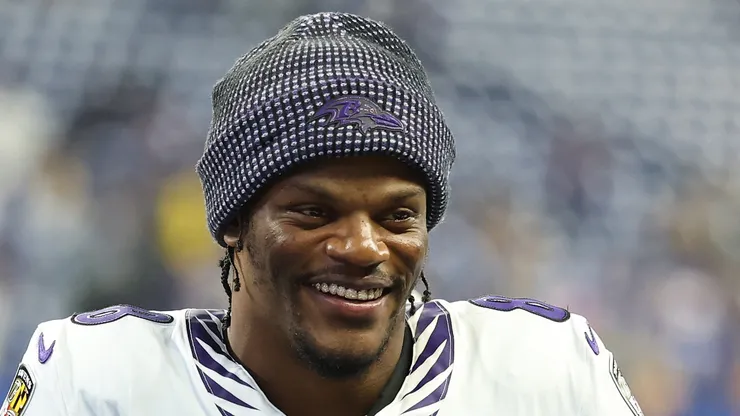 Lamar Jackson quarterback of the Baltimore Ravens