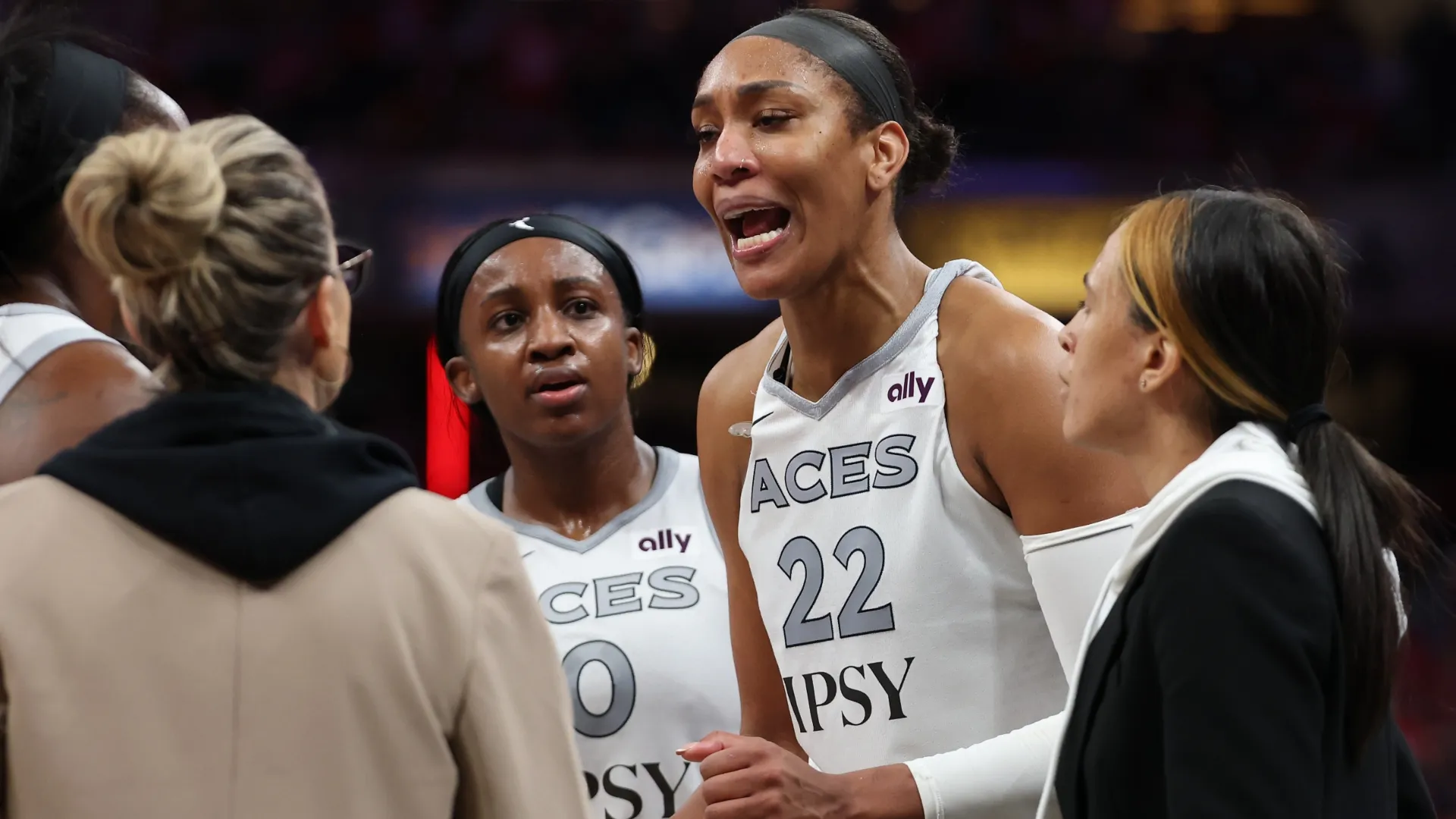 A'Ja Wilson Las Vegas Aces