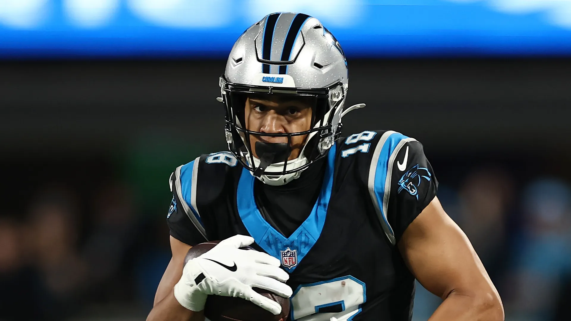 Jalen Coker of Carolina Panthers.