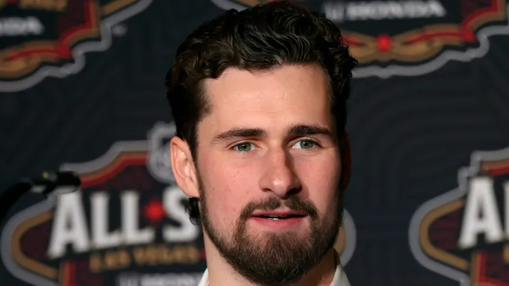 Dylan Larkin #71 of the Detroit Red Wings.