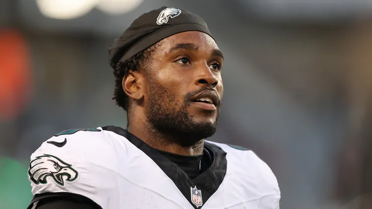 Tank Bigsby #8 of the Philadelphia Eagles.