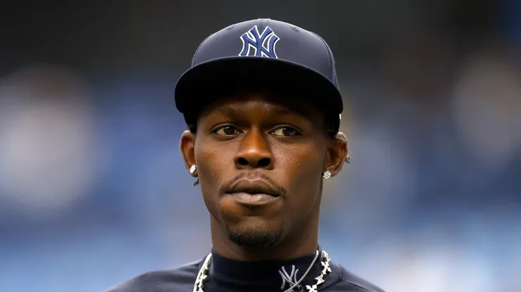 Jazz Chisholm Jr. #13 of the New York Yankees.