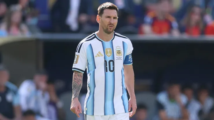 Lionel Messi #10 of Argentina during the FIFA World Cup 2026 Final match