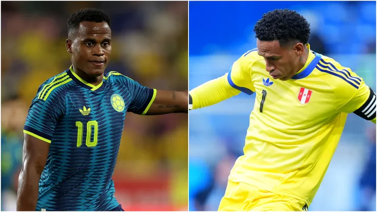 John Arias of Colombia and Pedro Gallese of Peru.
