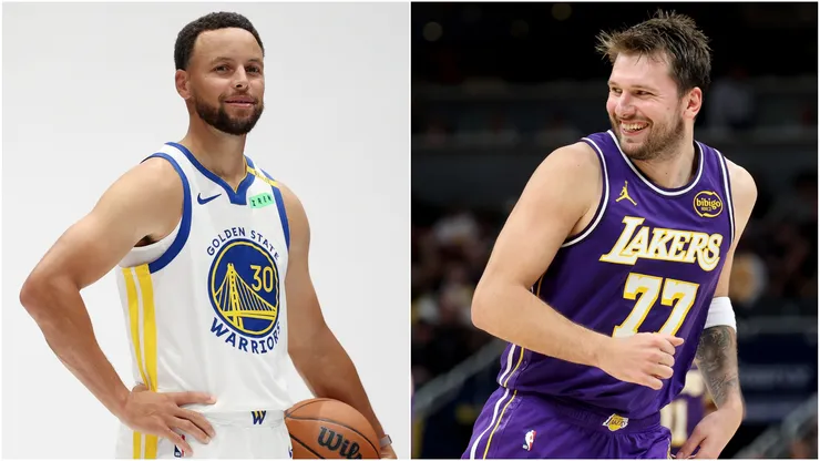 Steph Curry and Luka Doncic