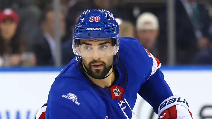 Joseph Veleno #90 of the New York Rangers.