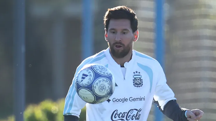 Lionel Messi of Argentina