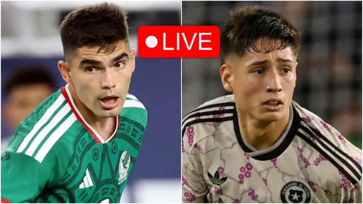 Johan Vasquez of Mexico and Ivan Roman of Chile.