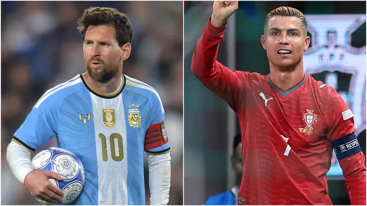 Lionel Messi and Cristiano Ronaldo