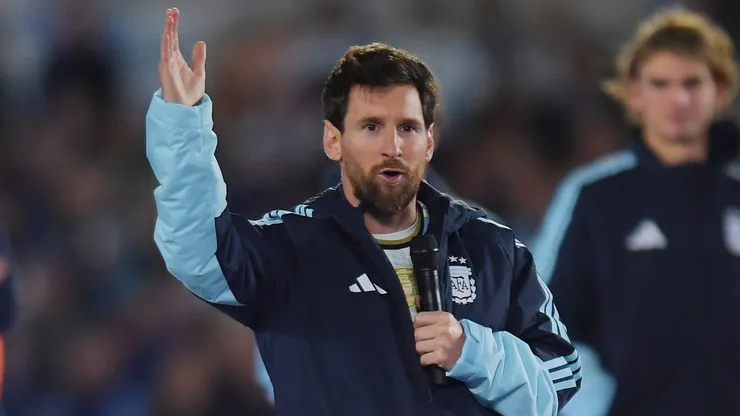 Lionel Messi of Argentina