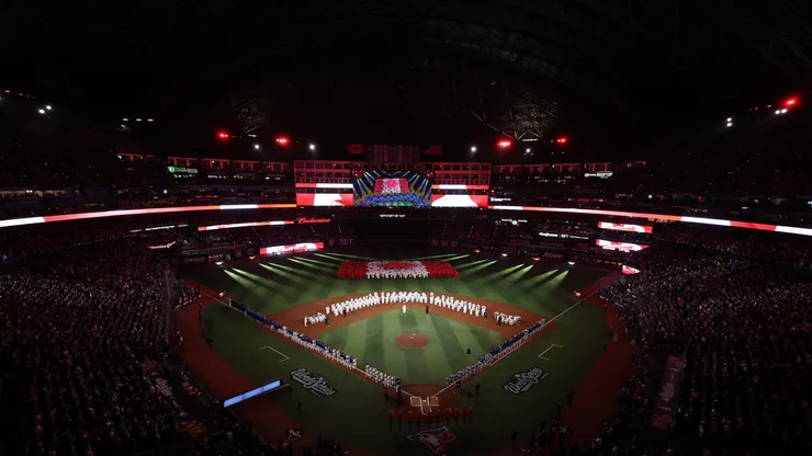 A general view of the interior of the Rogers Center