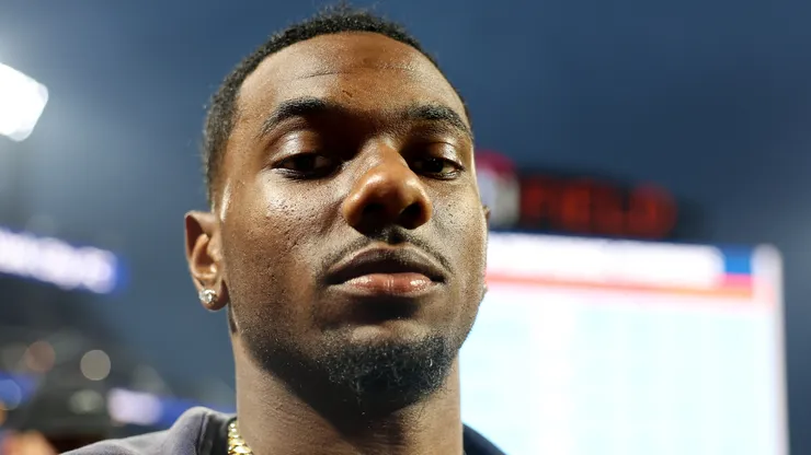 Malik Nabers wide receiver of the New York Giants