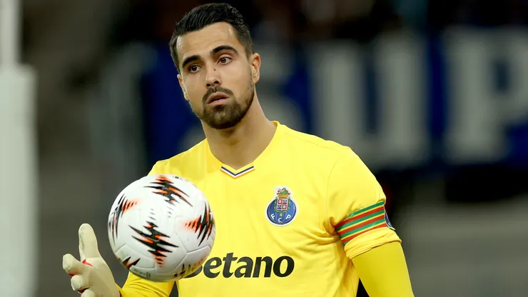 Diogo Costa of Porto during the UEFA Europa League 2025/26 Round of 16 First Leg match