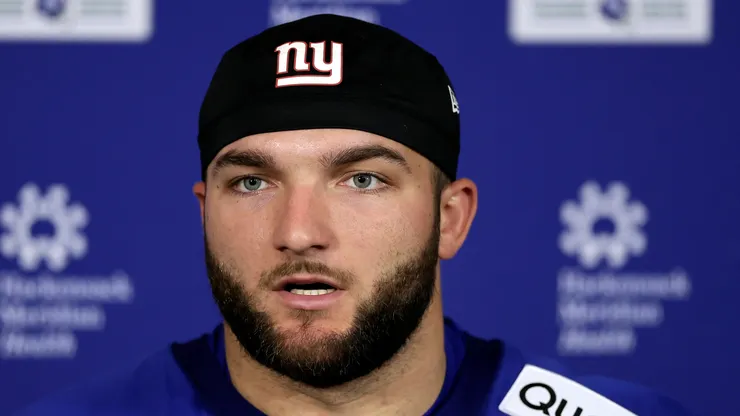 Cam Skattebo running back of the New York Giants