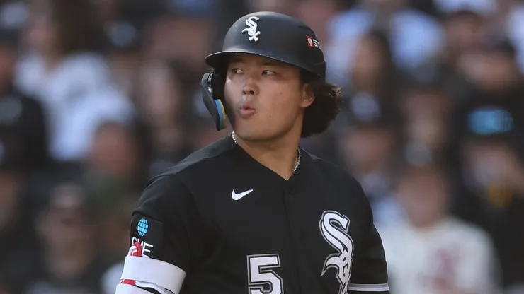 Munetaka Murakami #5 of the Chicago White Sox
