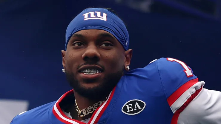 Malik Nabers wide receiver of the New York Giants