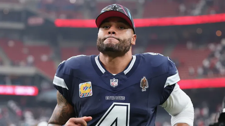 Dak Prescott #4 of the Dallas Cowboys