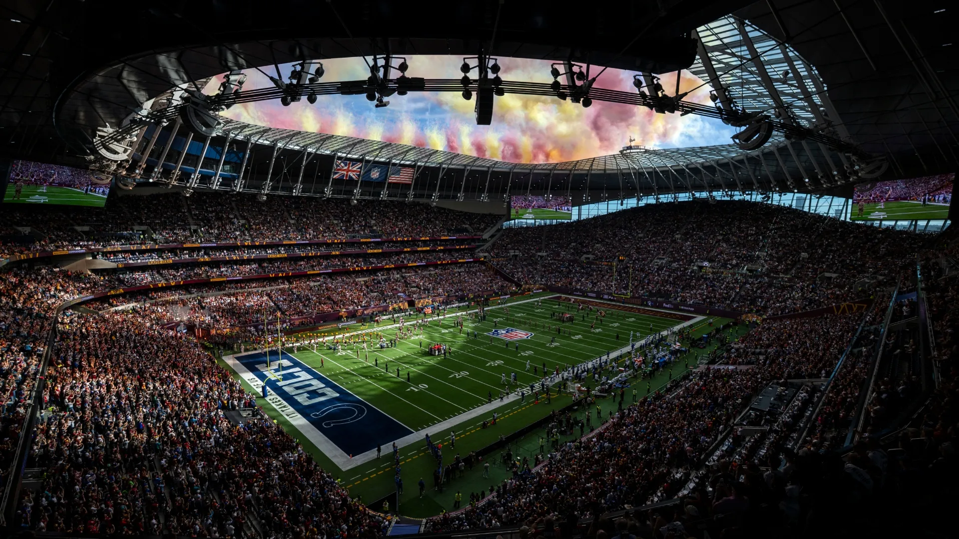 General view inside the Tottenham Hotspur Stadium in 2026 (Source: Justin Setterfield/Getty Images)