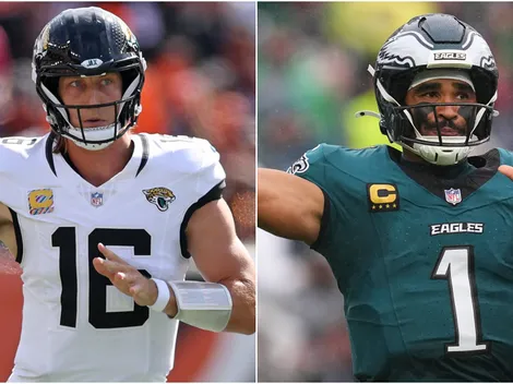 How many fans are attending Jaguars vs Eagles in London?
