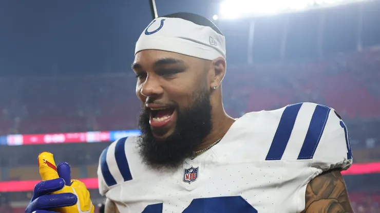 Keenan Allen #10 of the Indianapolis Colts