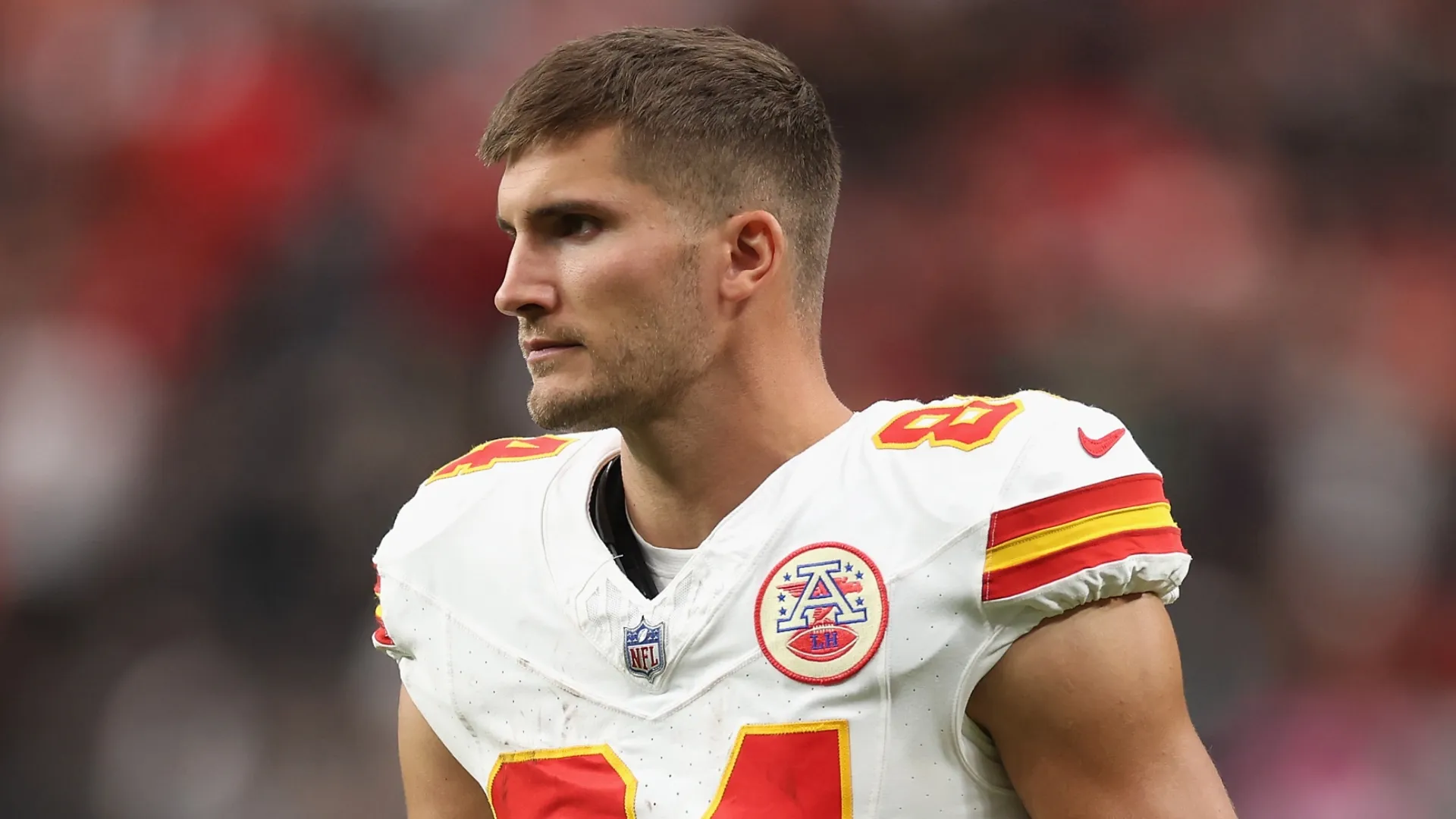 Justin Watson during his time with the Chiefs.