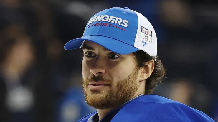 Dylan Garand #33 of the New York Rangers.