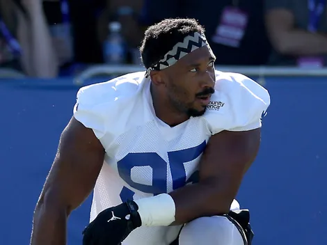 Why isn’t Myles Garrett playing today for Rams vs Bills on MNF in 2026 NFL Week 5?