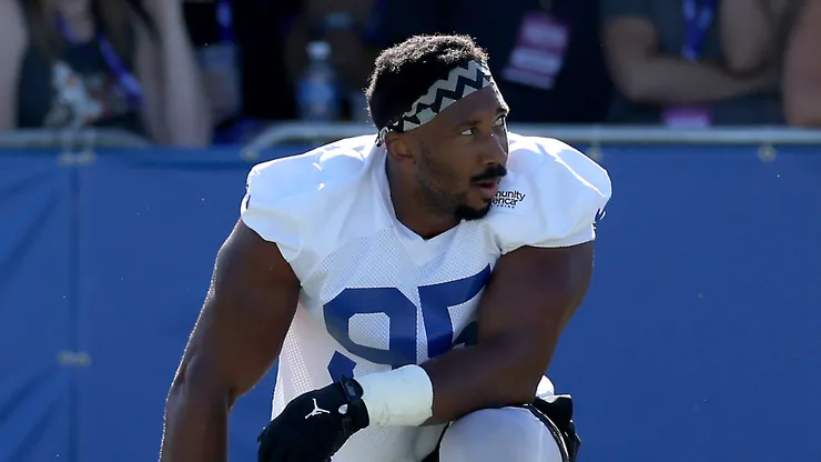Myles Garrett of Los Angeles Rams.
