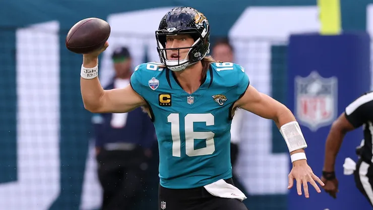 Trevor Lawrence of the Jacksonville Jaguars